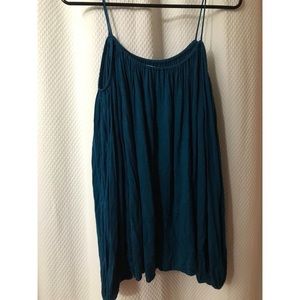 Teal off the shoulder blouse